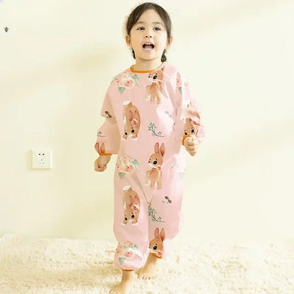 Baby Waterproof Cartoon Overalls Lightweight One-Piece